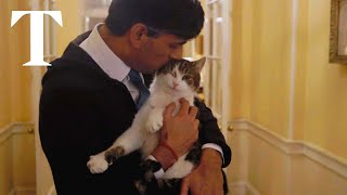Rishi Sunak ‘home alone’ at No 10 in playful Christmas video