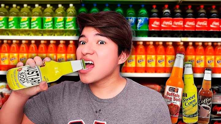 PROBE LAS BEBIDAS MAS ASQUEROSAS DEL MUNDO | lester's fixins