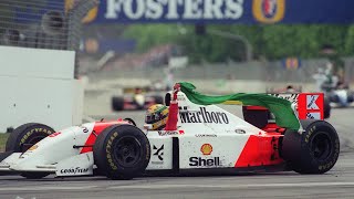 Ayrton Senna Champion Of Formula 1 Legend