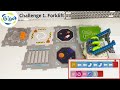 Gigo Coding & Robotics Challenge Pack #7442-A 1. Forklift 2. Claw
