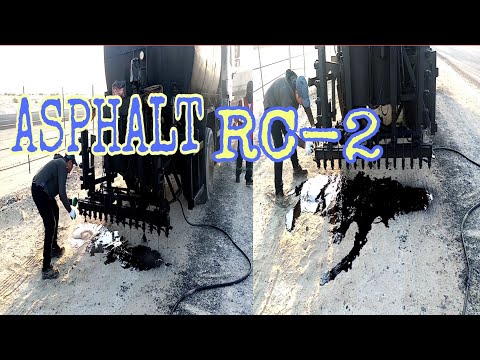 Video: Ano ang spray ng asphalt ng spray?