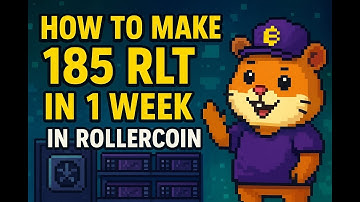 How to make 185 RLT in 1 week in Rollercoin