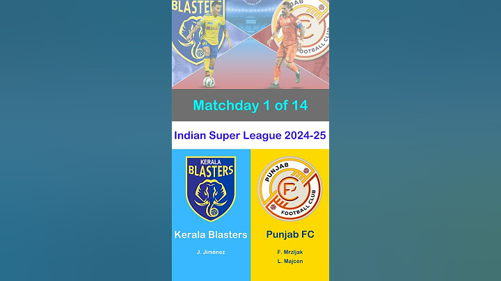 ISL 2024-25 Season | Kerala Blasters V Punjab FC  | Matchday 1 of 14 | #isl #kbfc #punjabfc