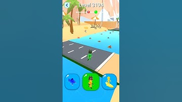 Shape-shifting Funny Race All Level Gameplay Walkthrough Master Level #3194 BeamNG.drive #Shorts