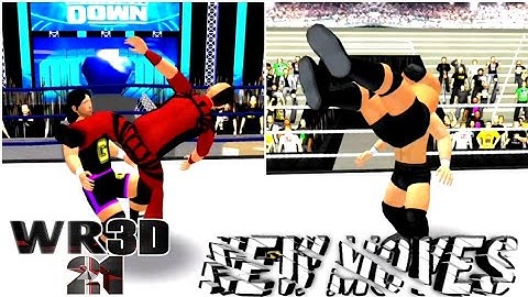 WR3D 21 V2 FEATURES/ NEW MOVES BY MIKE BAIL AND KINGREAL