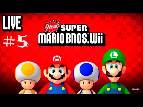 ДРАКОН ЛЕГЕНДАРНО НЮХАЕТ ШЛЯПУ В ФИНАЛЕ ► 5 Прохождение New Super Mario Bros. Nintendo Wii