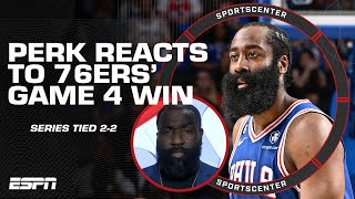 Kendrick Perkins on James Harden's 42-point game: He HAS to continue to play like this! | SC
