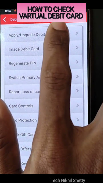 HOW TO CHECK VARTUAL DEBIT CARD OF KOTAK 811 #shorts #ytshort #kotak811 #debitcard #trick