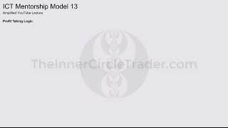 ICT Charter Price Action Model 13 - Charter Lecture On 2022 YouTube Model