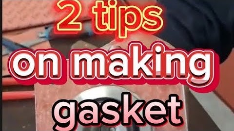 2 tips on making gasket #mechanics #boat #tutorial #youtube #diy #shorts #short #subscribe #marine