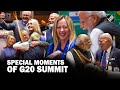 G20 summit from pm modi pm melonis laughter to aww moment with australian pm special moments