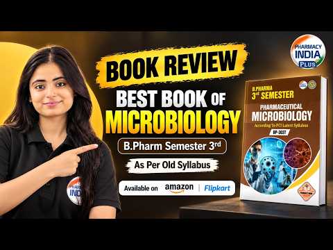 Microbiology Book B.Pharm 3rd Semester | New Syllabus NEP 2020 #microbiology #pharmacyindia