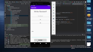 Simple Library System App Using Android Studio