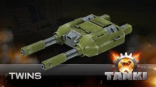 Turrets in Tanki X: Twins