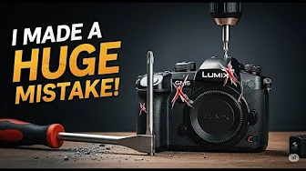 I BROKE IT WORSE! GH5 Repair Disaster - Drilling the GH5