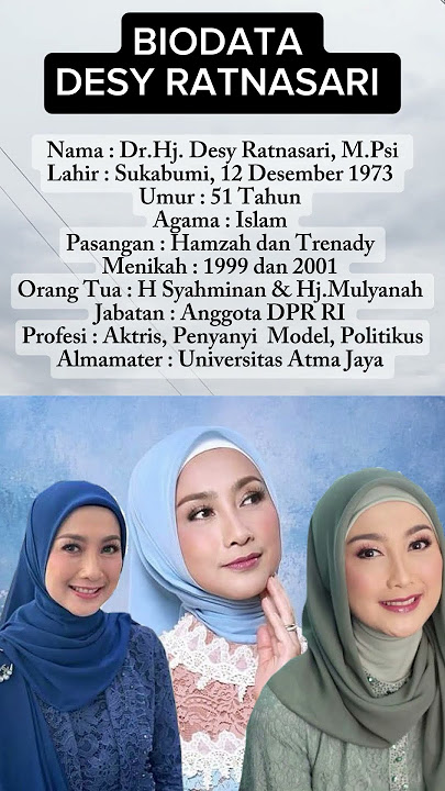 Desy Ratnasari : Biodata Lengkap❗#biodata #celebrity #beritaterkini