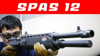 ▲競技用 東京マルイ エアーショットガン スパス12/SPAS12