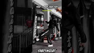 FEINT + HEAD KICK #asmr #asmrvideo #tutorial #mma #tutorial #art #shortvideo #shorts #shortsfeed