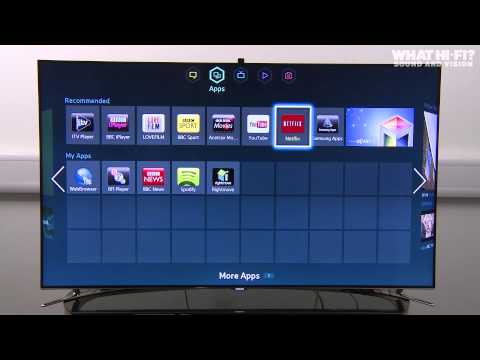 Samsung UE55F8000 Interface preview -- whathifi.com