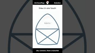 Draw One Line | Braindom One Touch Drawing #play #fun #games #puzzle #gaming screenshot 3