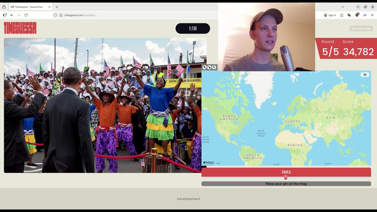 Let's play TimeGuessr