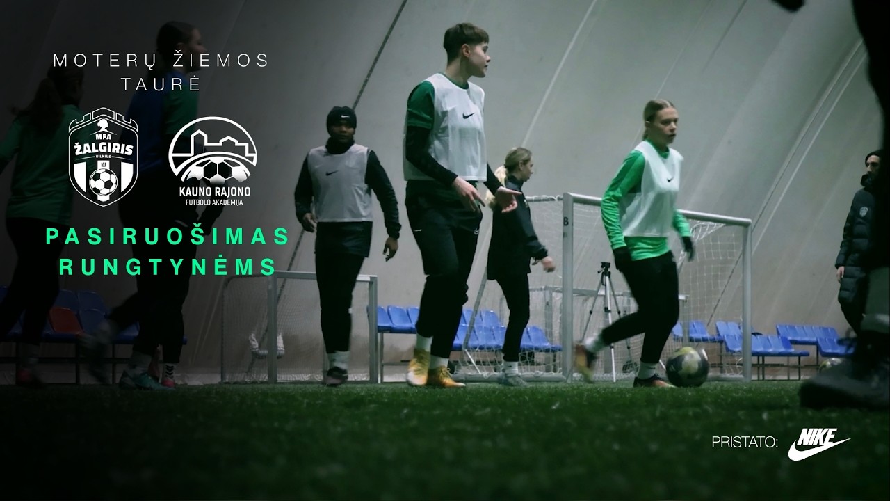 Pasiruošimas rungtynėms | MFA Žalgiris-MRU x Kauno rajono FA