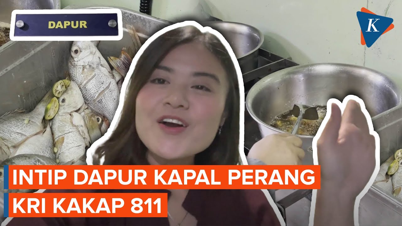 Sosok Personel TNI AL di Balik Dapur Kapal Perang RI Kakap 811