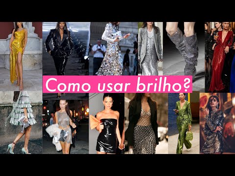 Vídeo: Você usa colar com vestido de paetês?