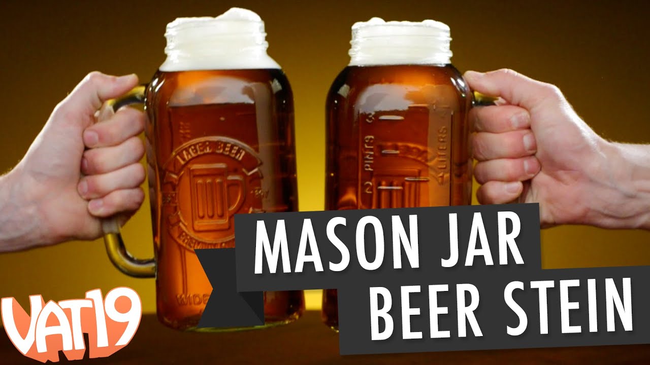 gigantic mason jar beer stein youtube