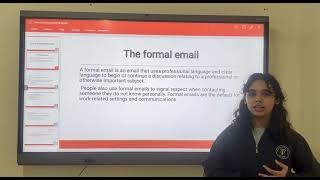 How to write a formal email..