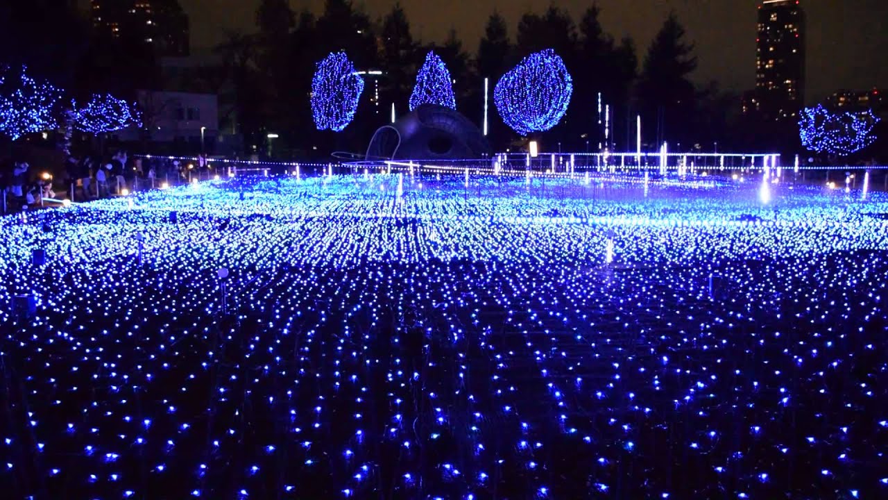 tokyo midtown illumination 2014 - YouTube