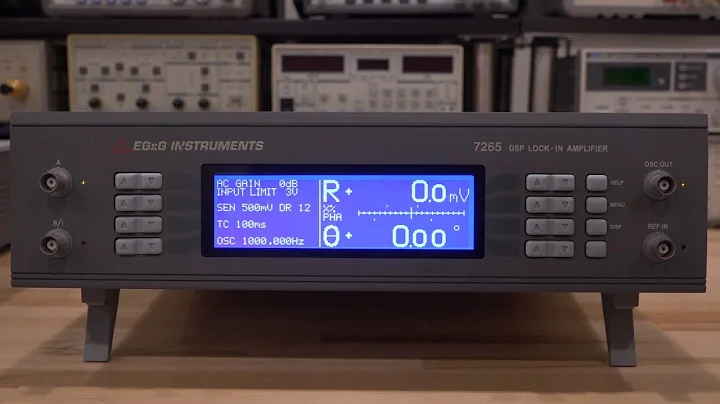 TSP #147 - Teardown, Repair & Experiments with an EG&G Instruments 7265 DSP-Based Lock-In Amplifier