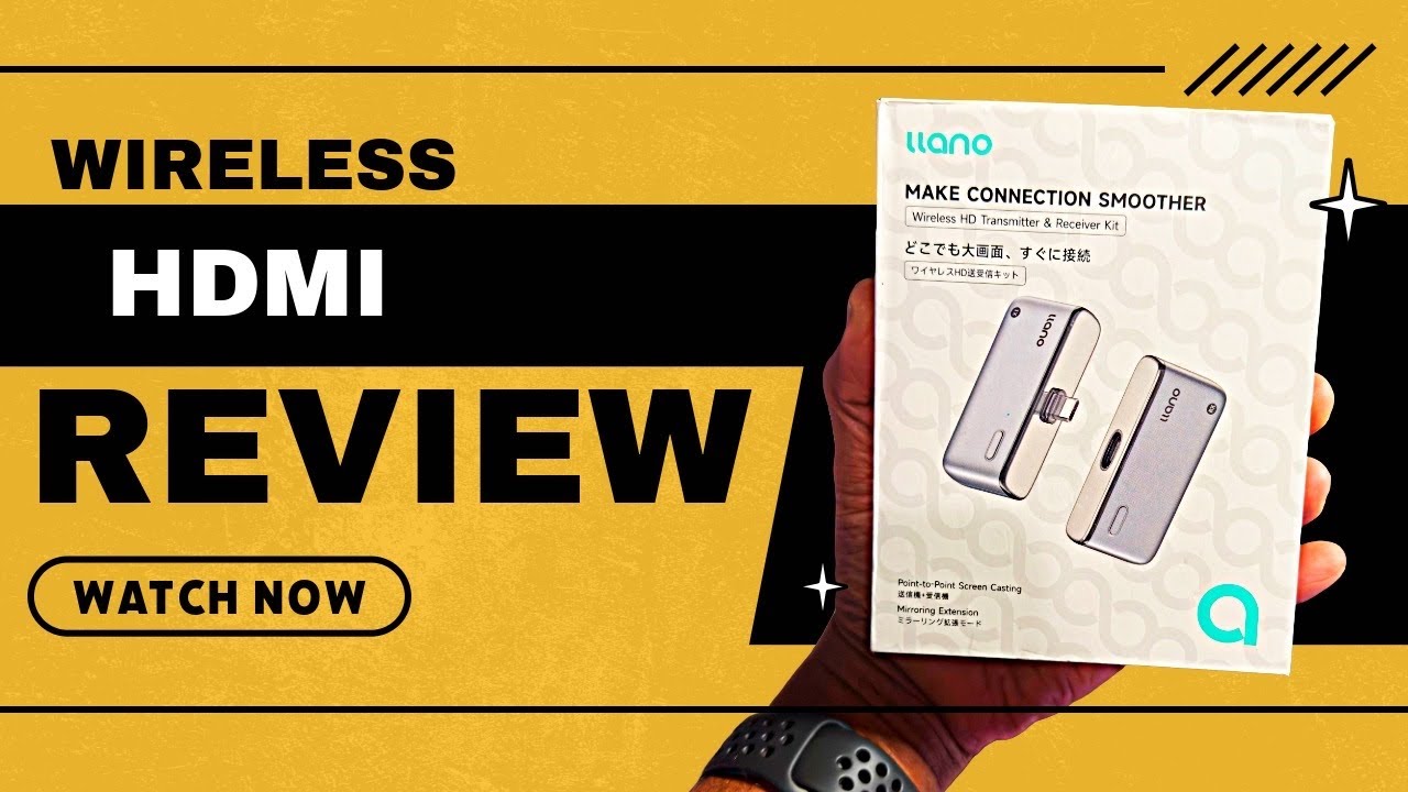 Wireless HDMI Receiver Unboxing and First Impressions llano s850