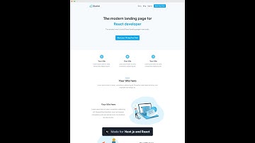 React Tailwind Landing Page Template with Next JS, TypeScript, ESLint, Prettier, Husky, Lint-Staged