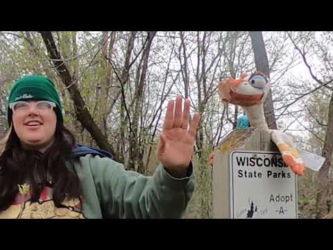 Searching for signs of spring along the 400 state bike trail Reedsburg