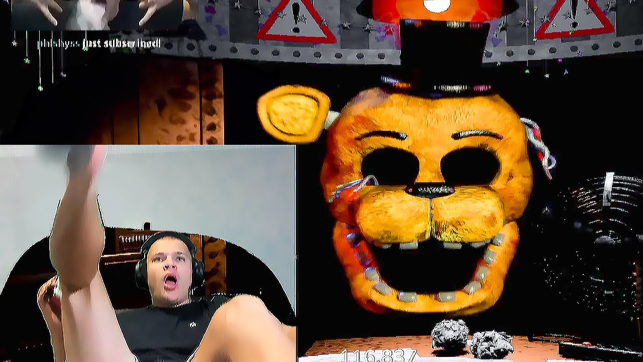 trying to beat night 6 in FNAF...