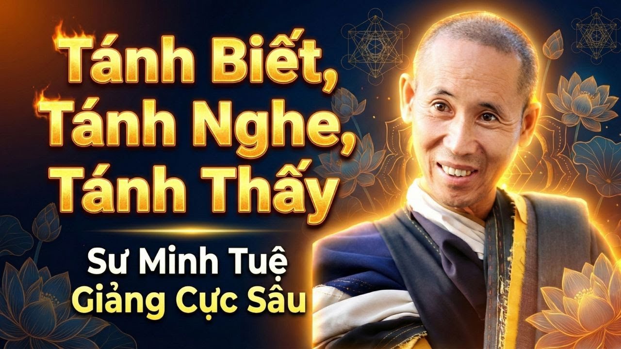 Tánh Biết, Tánh Nghe, Tánh Thấy Sư Minh Tuệ Giảng Cực Sâu