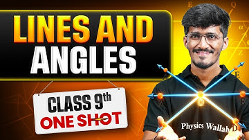 Lines and Angles | Full Chapter in ONE SHOT | CBSE Class 9 Maths | Mandar Sir PW