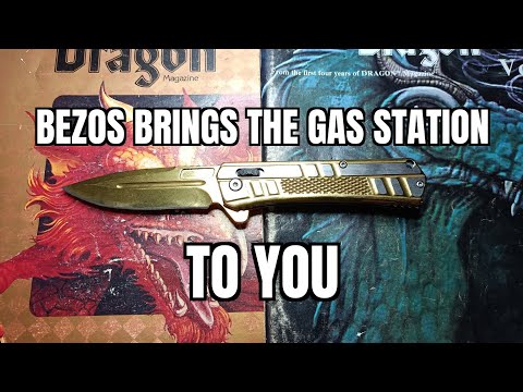 TRASH DAY!!!! Gas station goodness from Bezos himself
