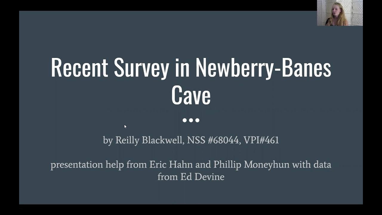 NSSCon2020 Recent Survey in Newberry Banes Cave