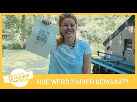 Video: Hoe Die Papier Uitgevind Is