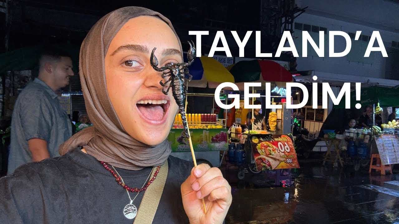 Benimle Tayland'a gelin! sokak yemekleri I benimle 2 gün