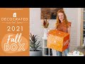 DecoCrated Fall 2021 Unboxing & Fall Decorate with Me *Spoiler*