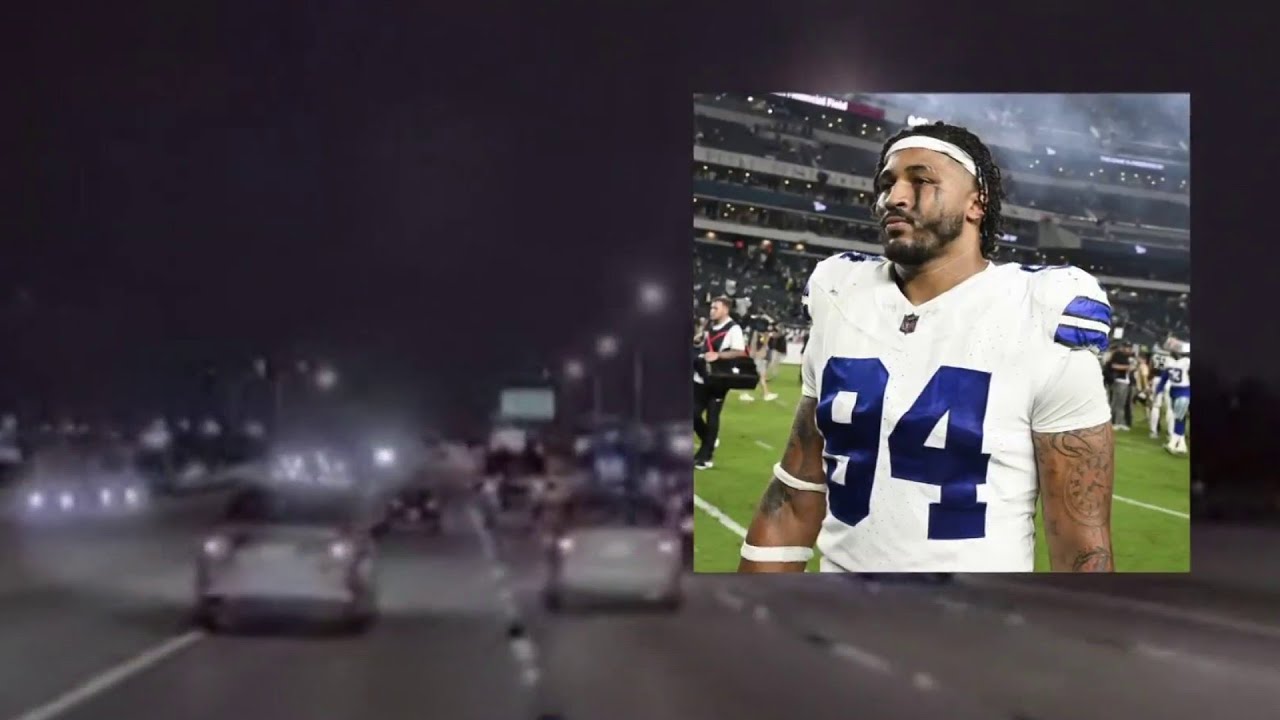 Video shows search for NFL player before his death
