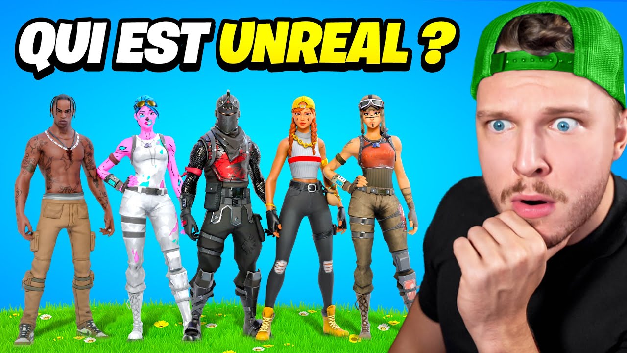 4 Unreal vs 1 Fake Unreal (Qui est L'intrus)