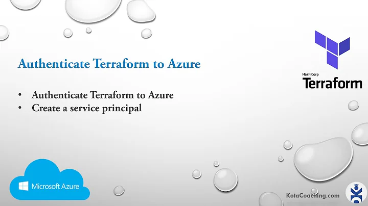 Authenticate Terraform to Azure | Terraform with Azure