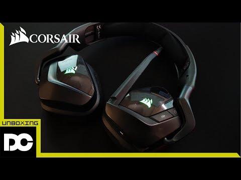 [DC튜브] CORSAIR VOID PRO RGB Wireless 게이밍 헤드셋(7.1채널) +  ST100 RGB "합이 30만원?" (리뷰&언박싱)
