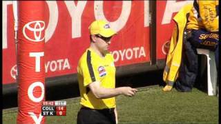 Amazing Heath Shaw Smother Against Nick Riewoldt 2010 AFL Grand Final Replay Collingwood vs St Kilda