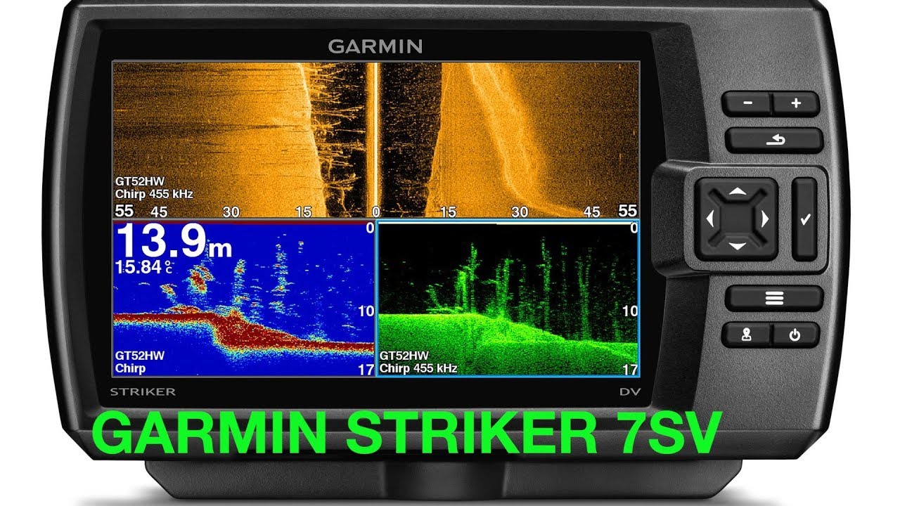 Эхолот Garmin Striker 7sv. Честный обзор. - YouTube