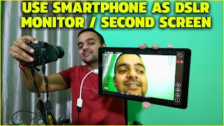 How To Use Smartphone As Dslr Monitor | Use Android Smartphone As DSLR Second Screen screenshot 3